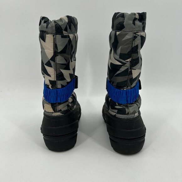Sorel Kids Snow Boots - Black and Blue - Picture 7 of 10